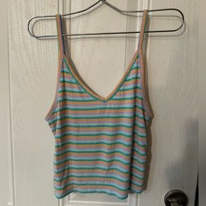 american eagle soft and sexy rib tank